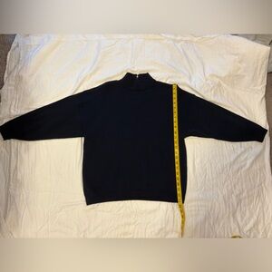 St John Sport by Marie Gray navy knit sweater size Large